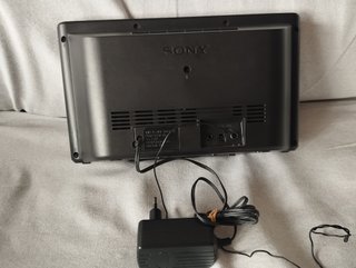 Radio Despertador Sony Negro