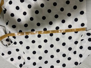 Blusa Zara Lunares Lino