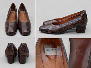 Zapatos Piel Serpiente