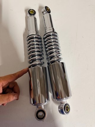 Amortiguadores Suzuki GN125 Cromados