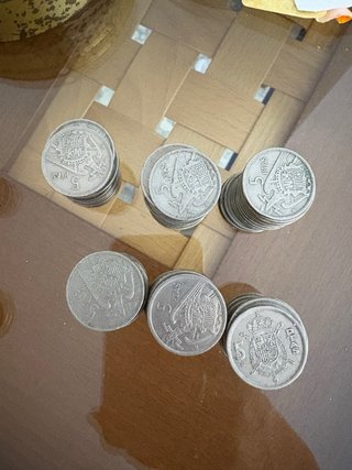 Monedas antiguas 5 Pesetas