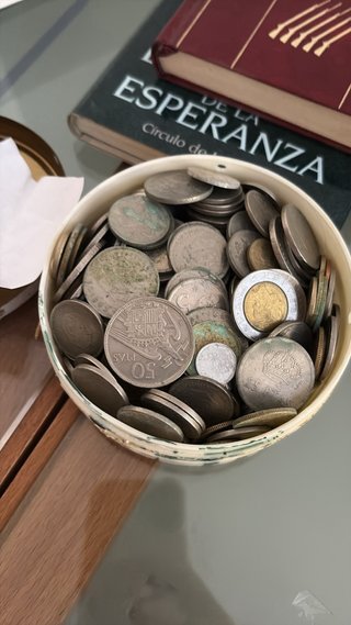 Monedas antiguas 5 Pesetas