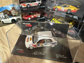 Peugeot 106 Rallye Charlemagne 1997 Loeb 1/43