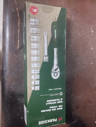 Kit Llave Vasos Parkside 13 Piezas