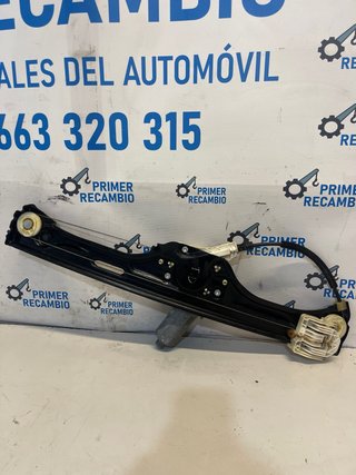 Motor y guías elevalunas BMW X5 E70 (Trasera Dcha)
