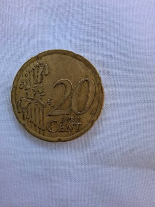 12 Monedas 20 Céntimos Euro España Cervantes 1999