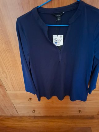 Blusa azul talla XS