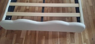 Cama completa con luces LED, cama individual