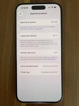 iPhone 15 Pro 128GB Plata