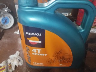 Aceite Repsol Moto 4T Sport 10W40 4L