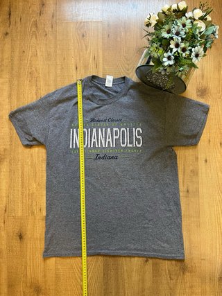 T-shirt Indianapolis Indiana Uomo L Vintage