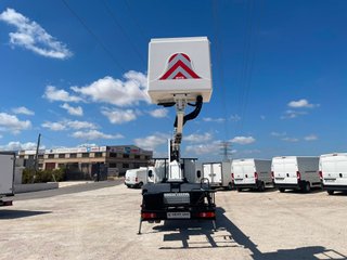 NISSAN NT400 2017 CESTA TELESCOPIA MOVEX 18 METROS