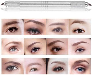 Pluma Tebori Microblading Doble Cabezal