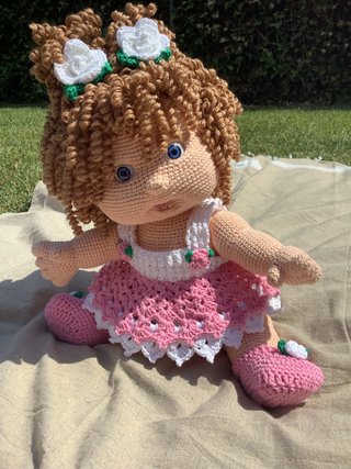 Muñeca Amigurumi Bebé Hecha a Mano