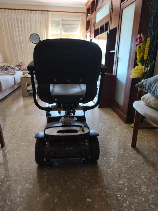 Silla eléctrica con cesta