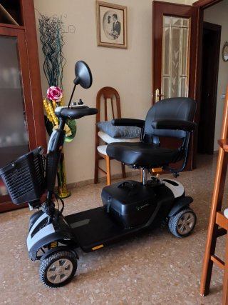 Silla eléctrica con cesta