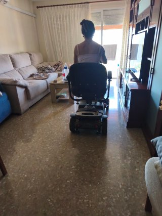 Silla eléctrica con cesta