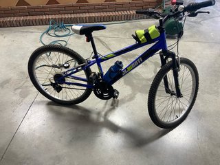Bicicleta infantil azul