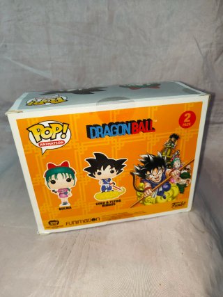 Funko Pop! Dragon Ball Bulma & Goku 2 Pack