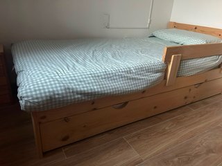 Cama nido Lufe 190x90 con los colchones.