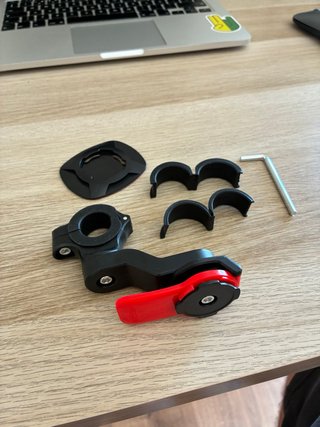 Suporte Telemóvel Moto/Bicicleta c/ Chave Allen