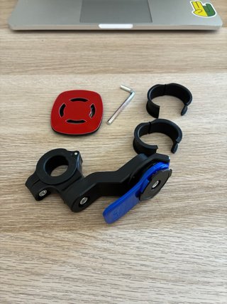 Suporte Telemóvel Moto/Bicicleta c/ Chave Allen