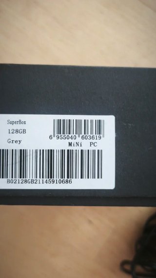 Mini PC Negro/Gris