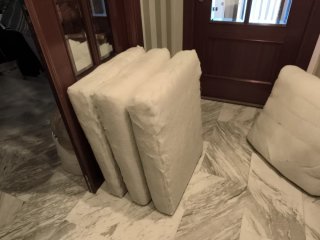 Cojines sofá 3 plazas, sólo  relleno
