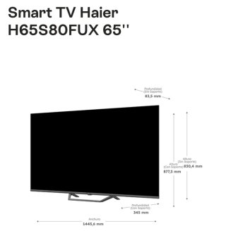 Smart TV Haier H65S80FUX 65'' SIN ABRIR
