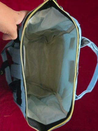 Mochila Pañalera Azul Bebé