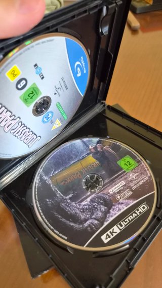 Trilogía Jurassic Park 4K UHD + Blu-ray