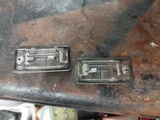 Luz matrícula Audi (2 unidades)