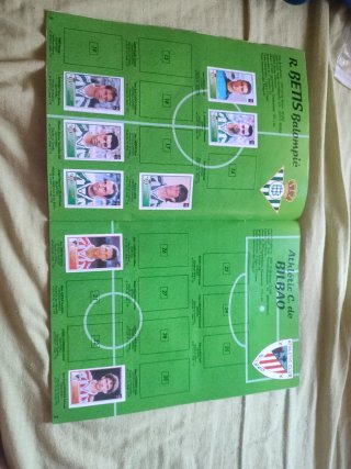 Álbum Fútbol Liga 97-98 Bollycao