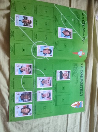 Álbum Fútbol Liga 97-98 Bollycao