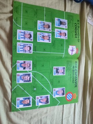 Álbum Fútbol Liga 97-98 Bollycao