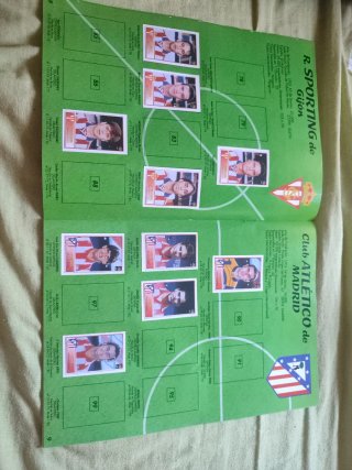 Álbum Fútbol Liga 97-98 Bollycao