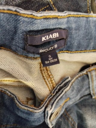 Pantalón corto vaquero denim azul
