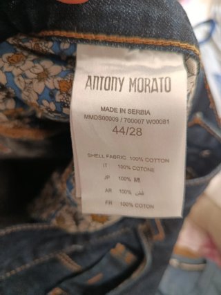 Antony Morato Pantalón Corto T.44 Azul