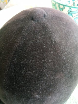 Casco de hípica negro