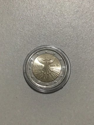Moneda 2€ Lituania 2026 Ave Independencia Energéti