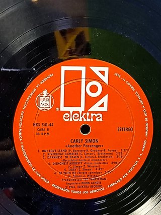 Disco, LP, vinilo, Carly Simon –  Another Passenger , album, 1976, spain