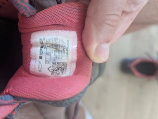 Merrell Bambas Trail Running Gris/Rosa