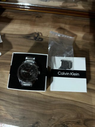 Reloj Calvin Klein Hombre Acero 50M Original