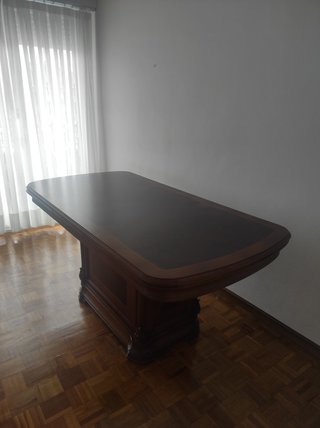 Mesa de comedor para 6-10 personas y 10 sillas