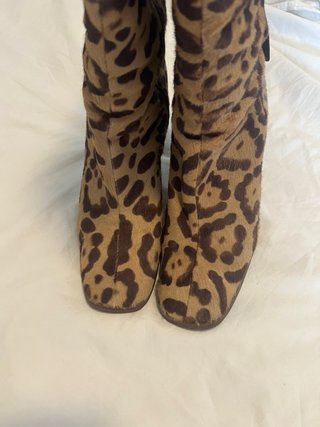 Botas Valentino Piel de Potro Animal Print