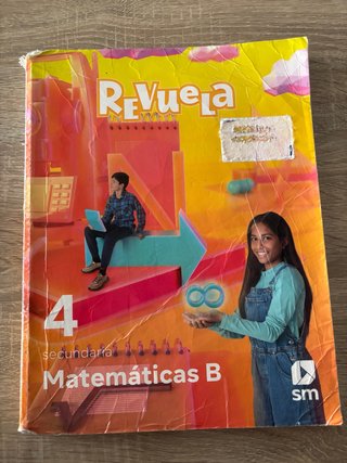 Matemáticas B, 4 secundaria, Revuela