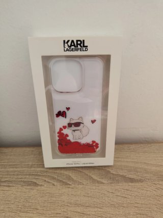 Funda Karl Lagerfeld iPhone 16 Pro Corazones