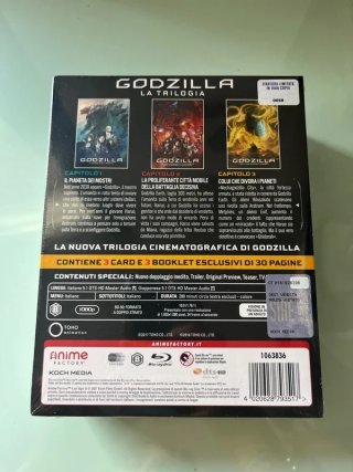 Godzilla - La Trilogia Limited Edition Blu-ray