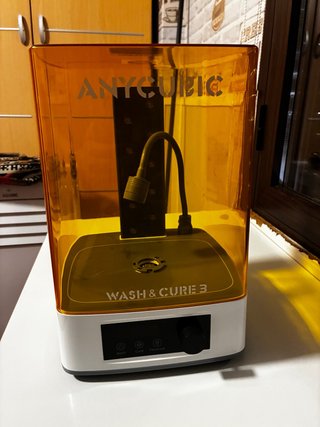 Anycubic Wash & Cure 3 para Impresora Resinab