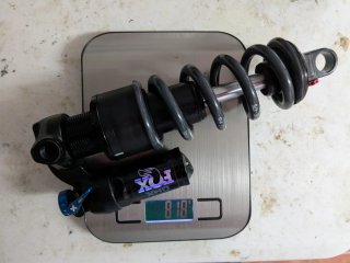 Fox DHX Elite Trunnion 205x65 Muelle H&R 475lbs